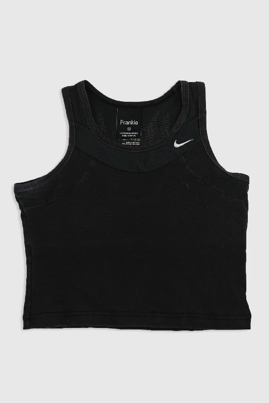 Rework Nike Crop Tank - XS graphic tank top