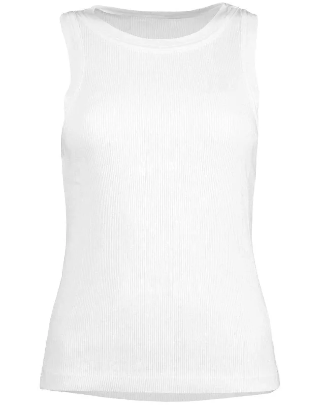 Isabel Rib Tank - Cassia sage tank top