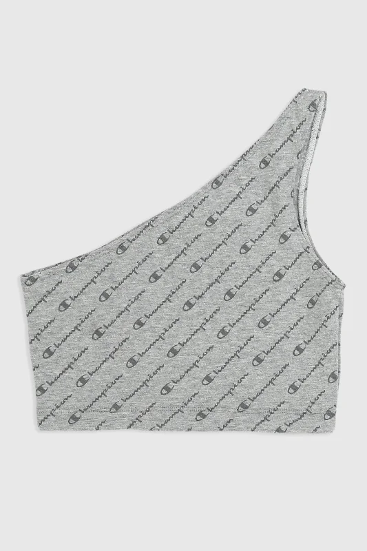 Rework Champion One Shoulder Tank - S cropped tank top