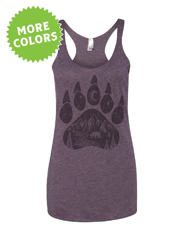 Bear Paw · Tonal · Racerback Tank soft tank top