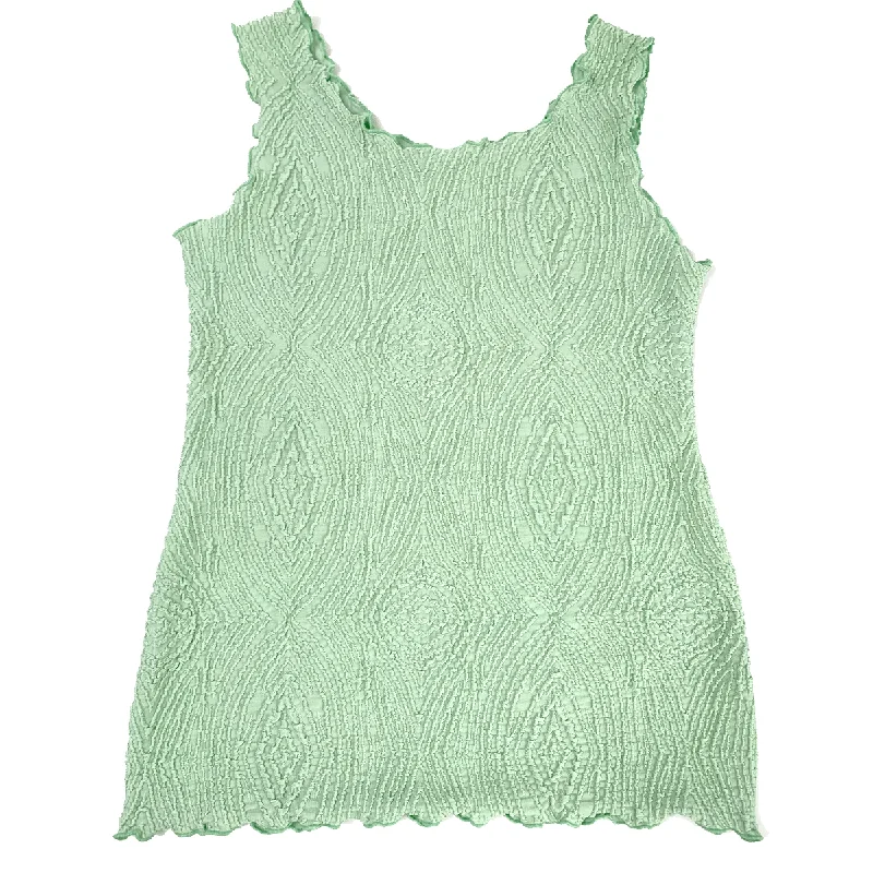 Cameo Green Plan Charming Tank crossback tank top