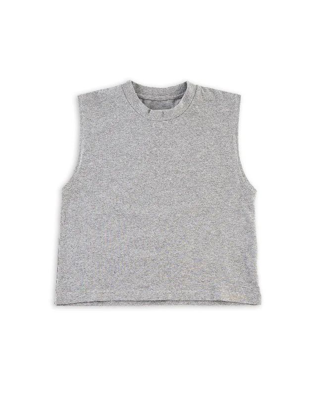 W'mens Tank - Grey bronze tank top