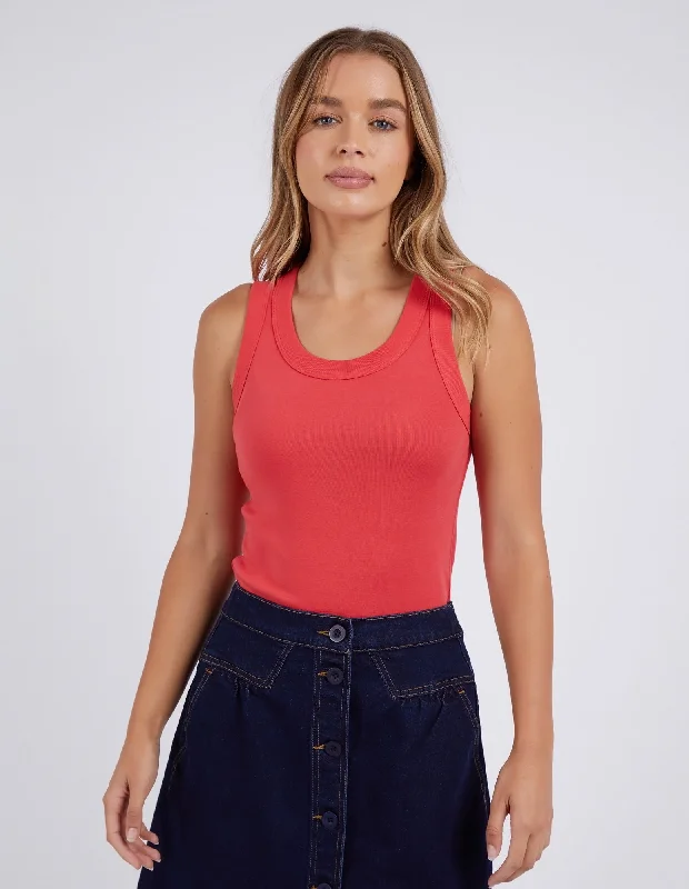 Foxwood Esme Tank - Cayenne solid color tank