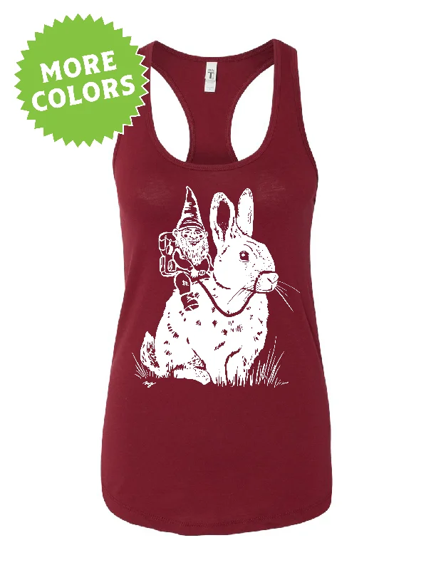 Gnome Wanderer · Racerback Tank vintage tank top