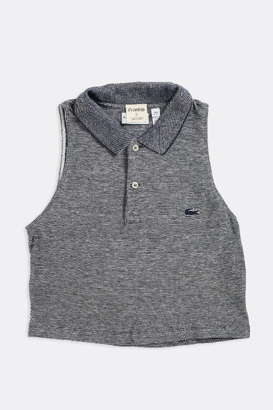 Rework Lacoste Collared Tank - XL mint tank top