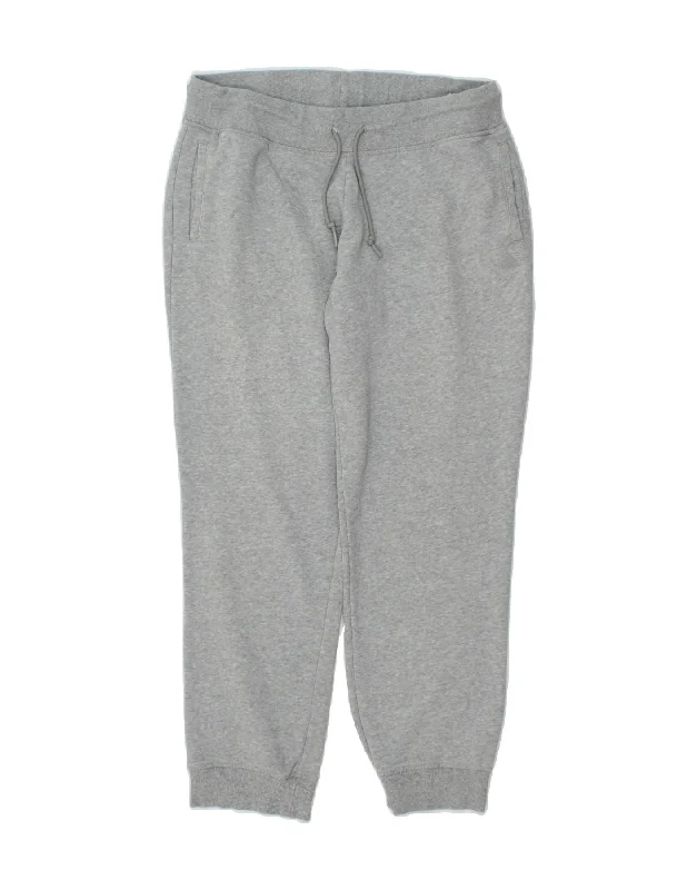 ADIDAS Womens Climalite Tracksuit Trousers Joggers UK 16/18 Large  Grey Trousers Office Stylish