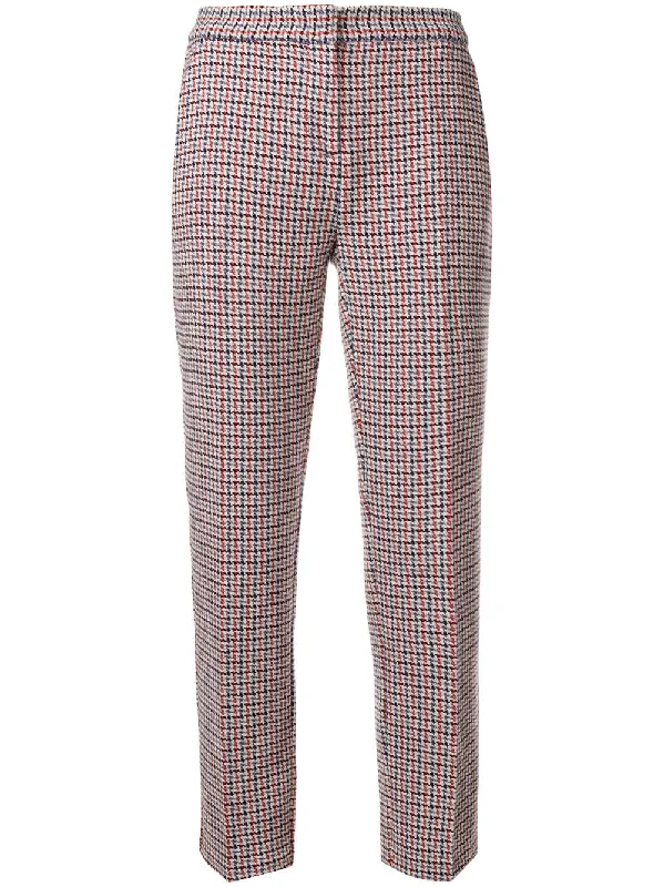 checked trousers Trousers Canvas Durable