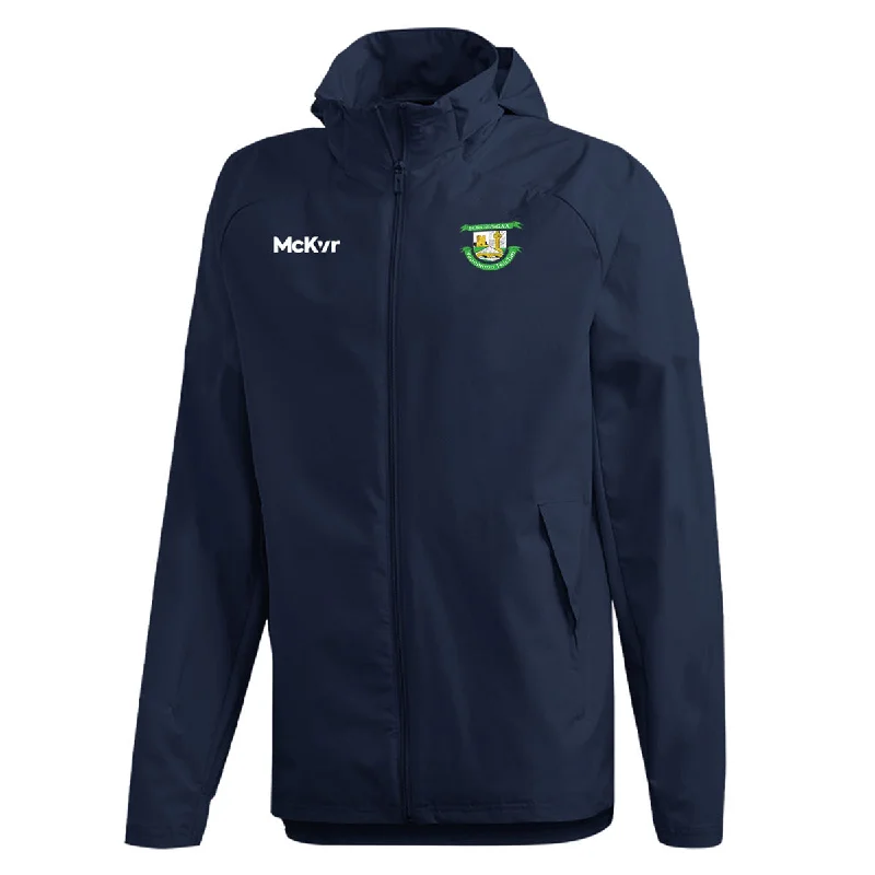 Mc Keever St Fechins GAA Core 22 Rain Jacket - Adult - Navy Bomber Jacket Anorak Windbreaker