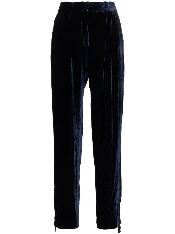 velvet jena trousers Trousers Exclusive Limited