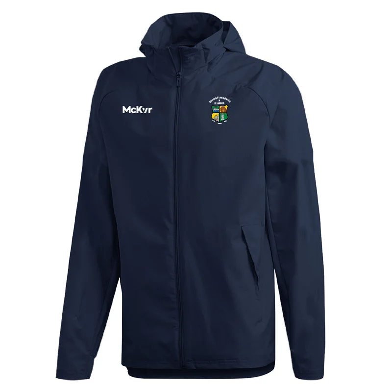 Mc Keever Naomh Fionnbarra & St Anne's GFG Core 22 Rain Jacket - Adult - Navy Jersey Jacket Tulle Jacket Batik Jacket