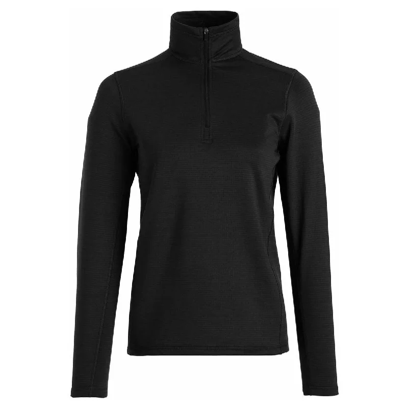 Landway Women's Black Radiance Performance Pullover dolman Sleeve Top