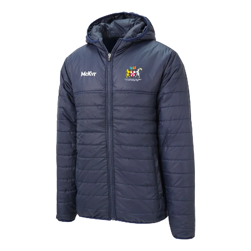 Mc Keever Civil Service NI RFC Core 22 Puffa Jacket - Adult - Navy Corduroy Jacket Velvet Jacket Brocade Jacket