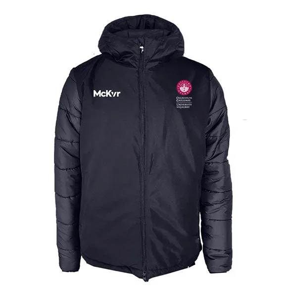 Mc Keever NUI Galway Core 22 Stadium Jacket - Adult - Navy Chenille Jacket Brocade Jacket Lace Jacket