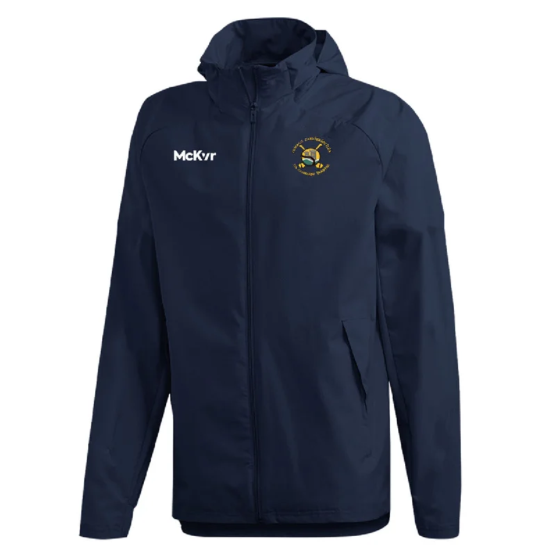 Mc Keever Blackrock Camogie Core 22 Rain Jacket - Adult - Navy Cardigan Sweater Pullover