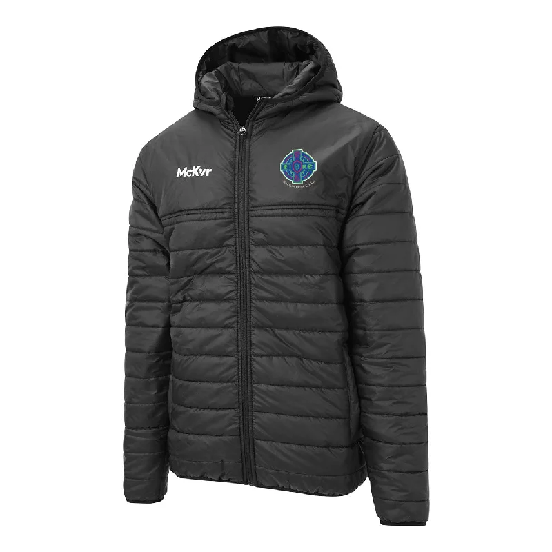 Mc Keever Naomh Eoin CLG Core 22 Puffa Jacket - Adult - Black Mesh Jacket Canvas Jacket Denim Jacket