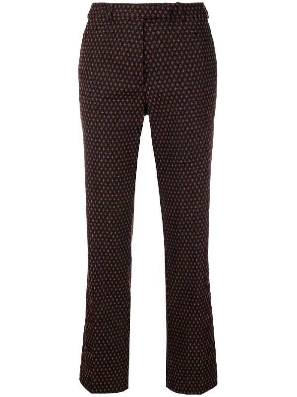 jacquard chino trousers Trousers Yoga Stretchy