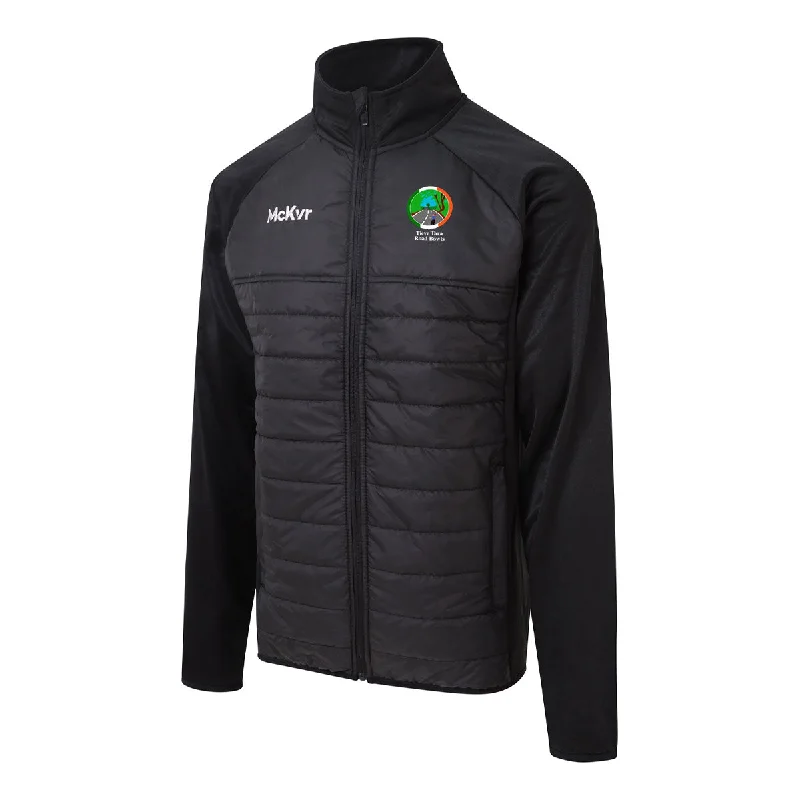 Mc Keever Tieve Tara Road Bowls Core 22 Hybrid Jacket - Adult - Black Quilted Jacket Puffer Jacket Insulated Jacket