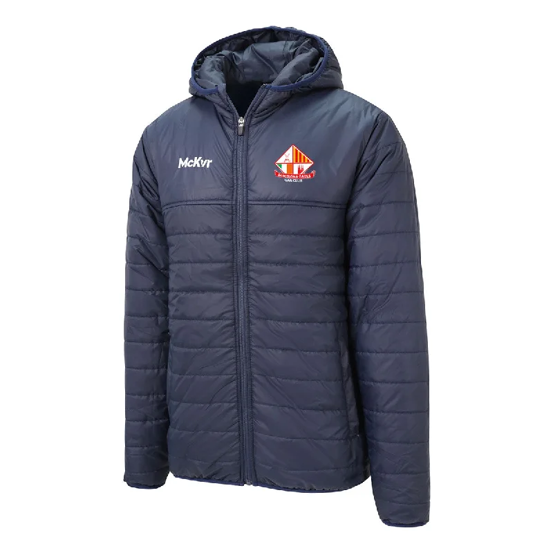 Mc Keever Barcelona Gaels Core 22 Puffa Jacket - Adult - Navy Welt Pockets Slit Pockets Flap Pockets