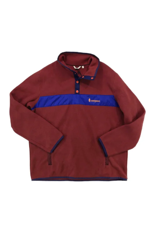 Cotopaxi Mens Teca Fleece Pullover Oversized Cozy Pullover