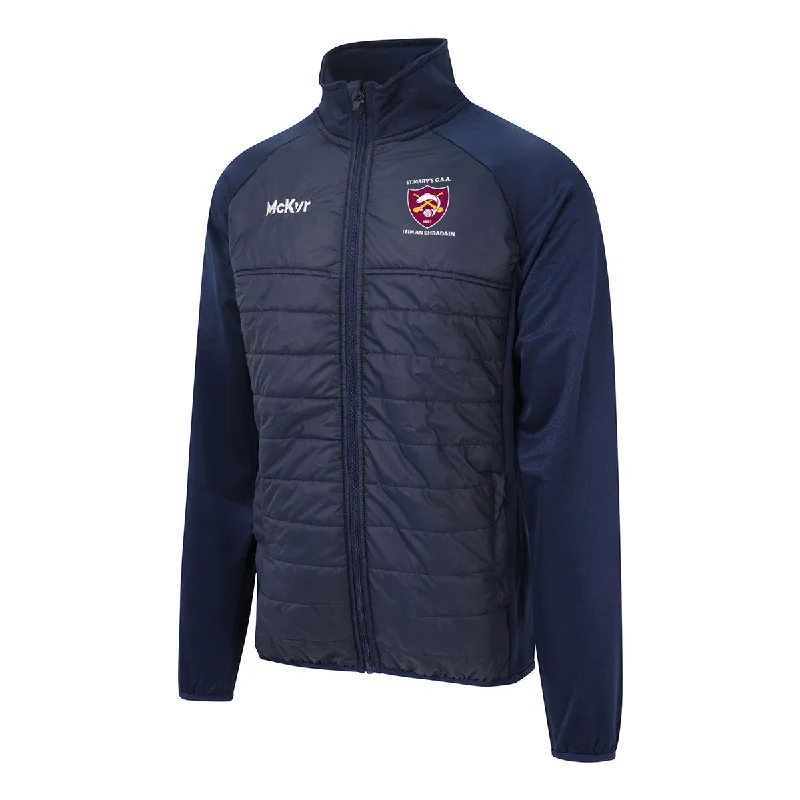 Mc Keever St Marys GAA Leixlip Core 22 Hybrid Jacket - Adult - Navy Jacket Blazer Coat