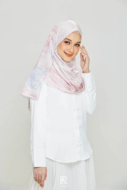 Raffida Brooklyn Shawl In Dusty Pink Trendy Embroidered Shawl Wrap