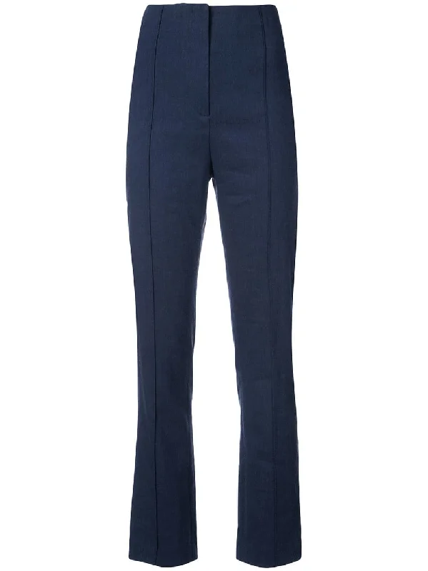 high waisted tailored trousers Trousers cozy comfortable