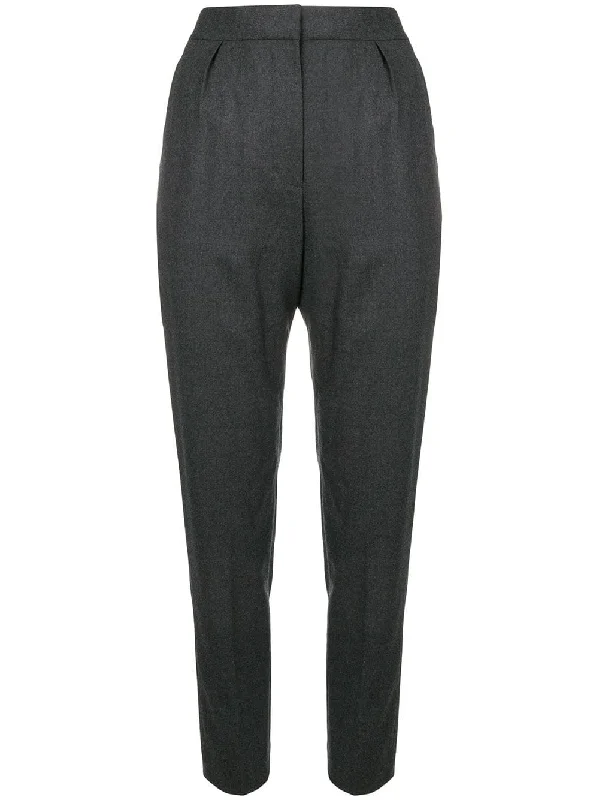 high rise tapered trousers Trousers Low Rise Relaxed