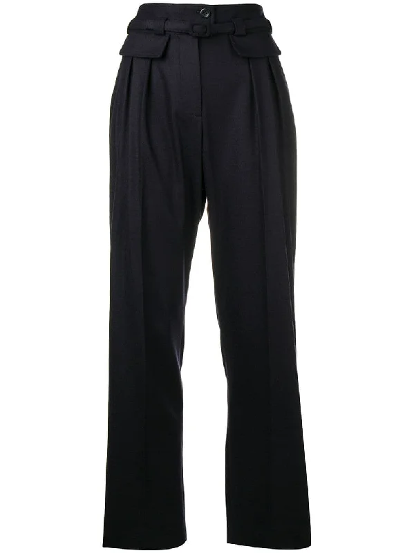 high waist tailored trousers Trousers Prom Sequined