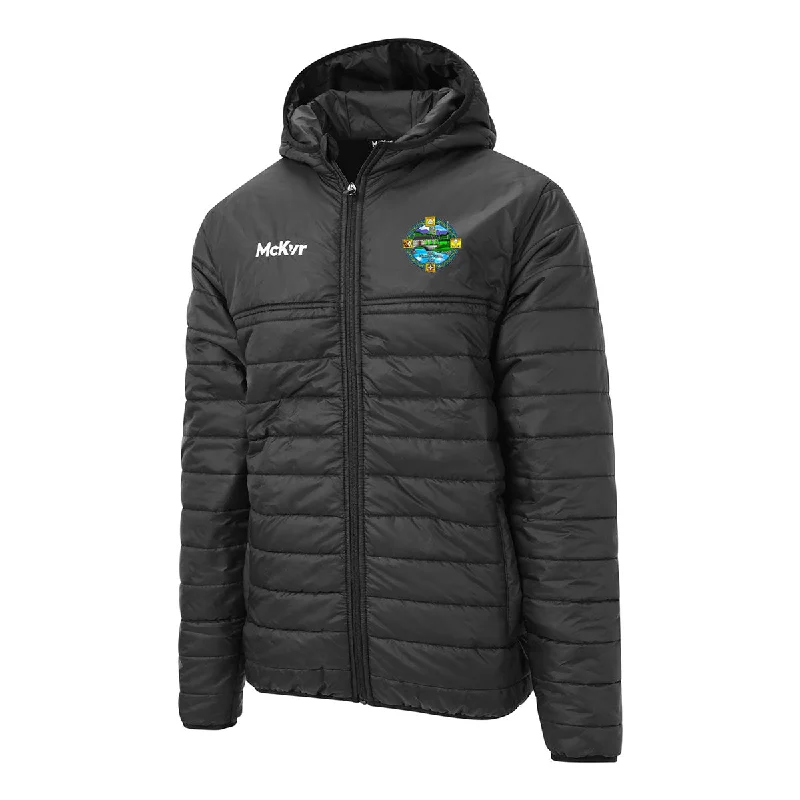 Mc Keever Glenflesk GAA Core 22 Puffa Jacket - Adult - Black Nylon Jacket Polyester Jacket Spandex Jacket