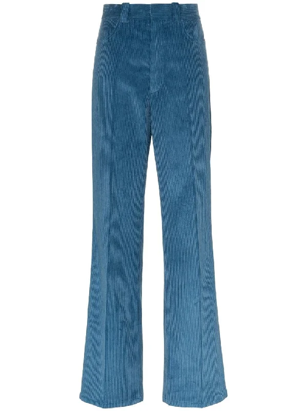 Straight Leg Corduroy Trousers Trousers Ceremony Elegant