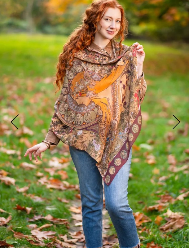 Dream Weaver Scarf Shawl Chic Embroidered Shawl Wrap