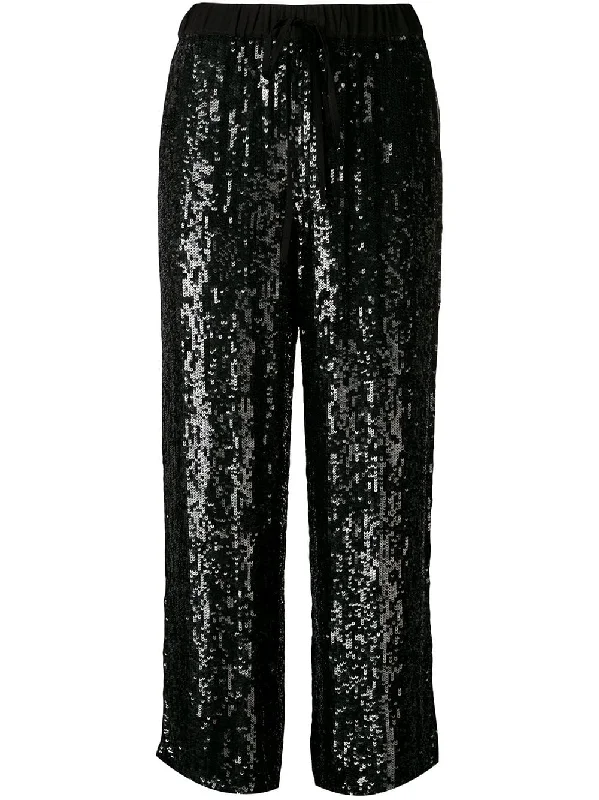 sequinned tapered trousers Trousers Capri Summer