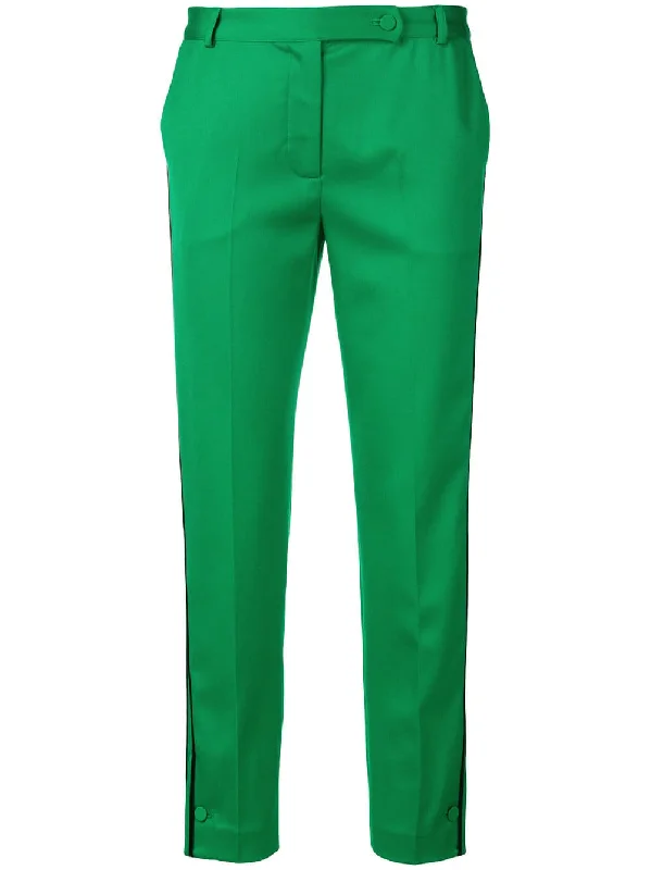 side-stripe tuxedo trousers Trousers Prom Sequined