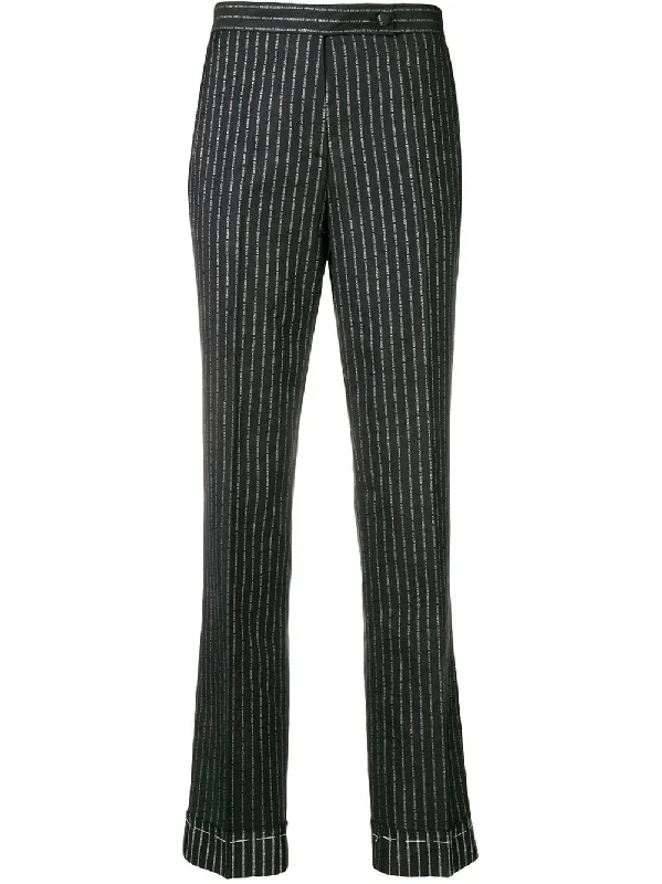 pinstriped tailored trousers Trousers Bestseller Popular