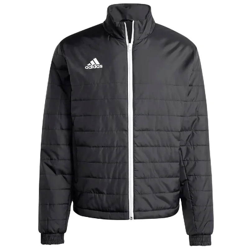 adidas Entrada 22 Light Jacket - Adult - Black Knit Jacket Woven Jacket Fleece Jacket