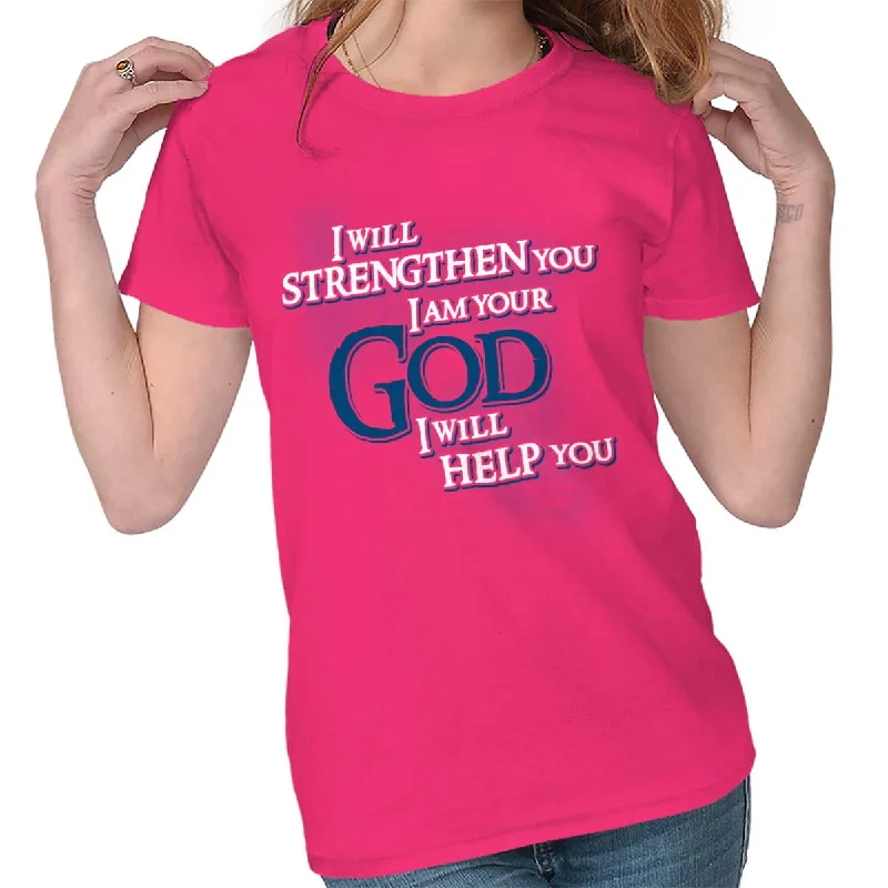 I Am Your God Ladies T Shirt Mesh Blend Leather Blend Suede Blend