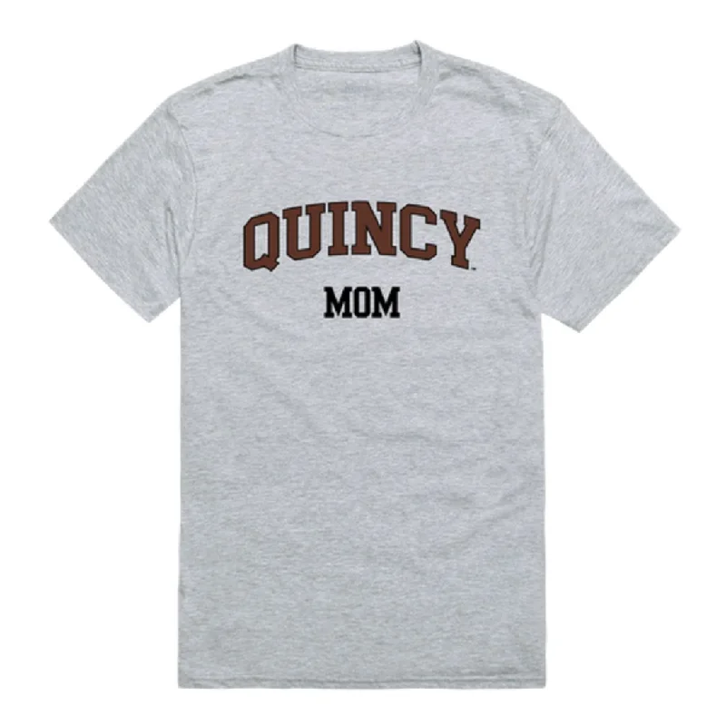 Quincy University Hawks Mom T-Shirts Plaid T-Shirt Polka Dot Checkered