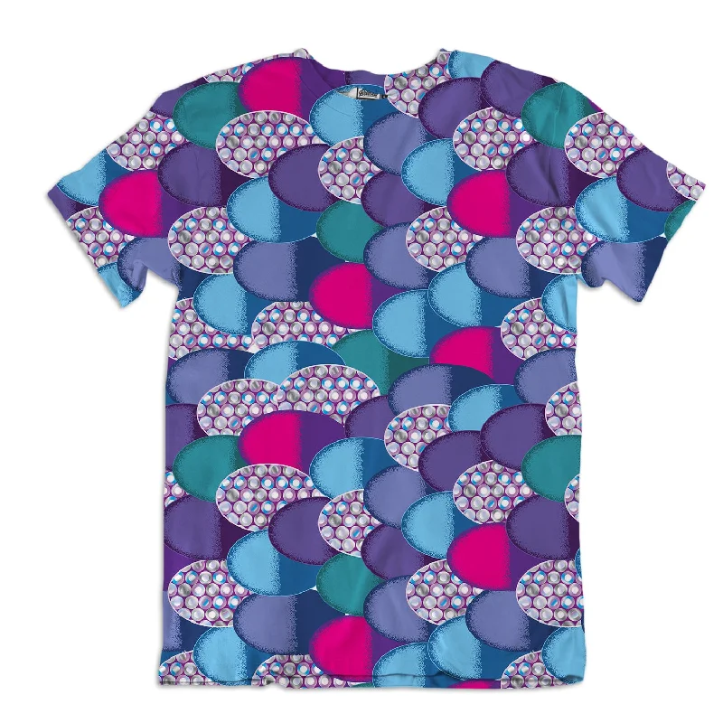 Rainbow Fish Unisex Tee Layered Multi-layer Single Layer