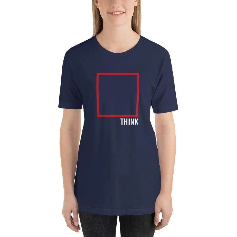 Think Outside The Box - Basic T-Shirt Casual Formal Business