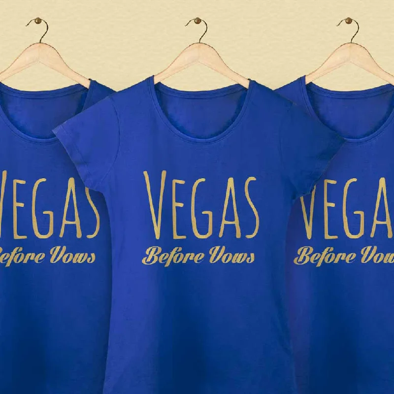 Vegas Before Vows Tees Striped Floral Plaid