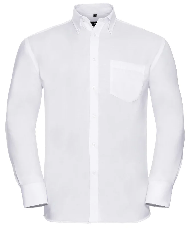 White - Long sleeve ultimate non-iron shirt Casual Formal Business