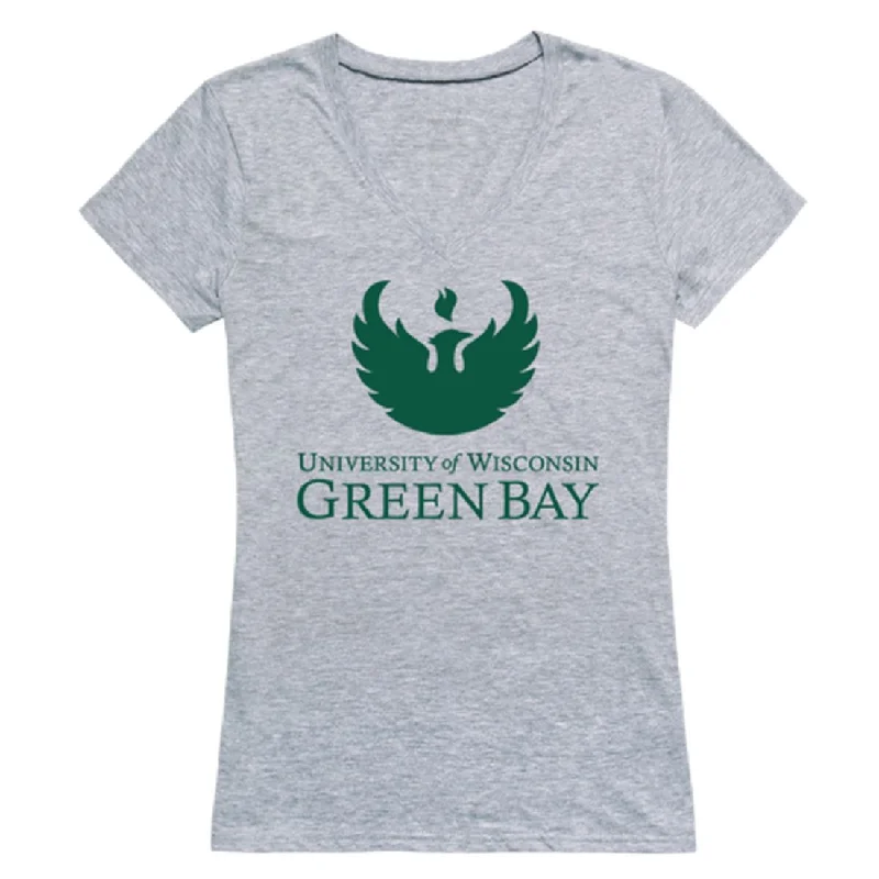 Wiscons Green Bay Phoenix Womens Seal T-Shirt Wool Fabric Cashmere Fabric Tweed Fabric