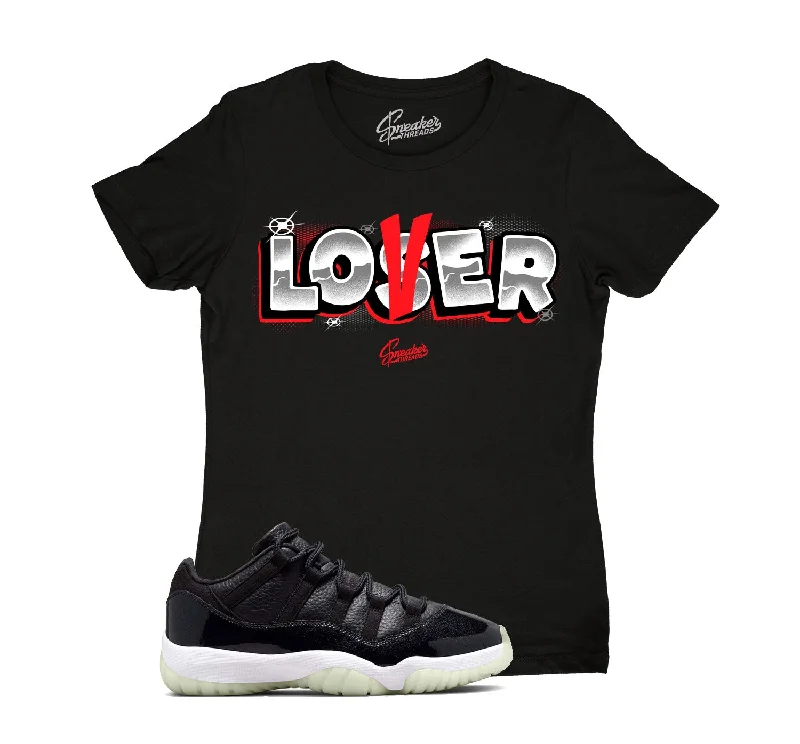 Womens - Retro 11 72-10 Loser Lover Shirt Silk Blend Satin Velvet