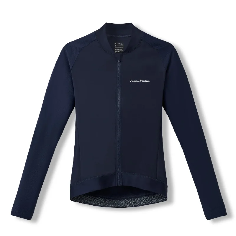 Women's Pro Delta Jersey Long Sleeve - Navy Cotton Jersey Tee