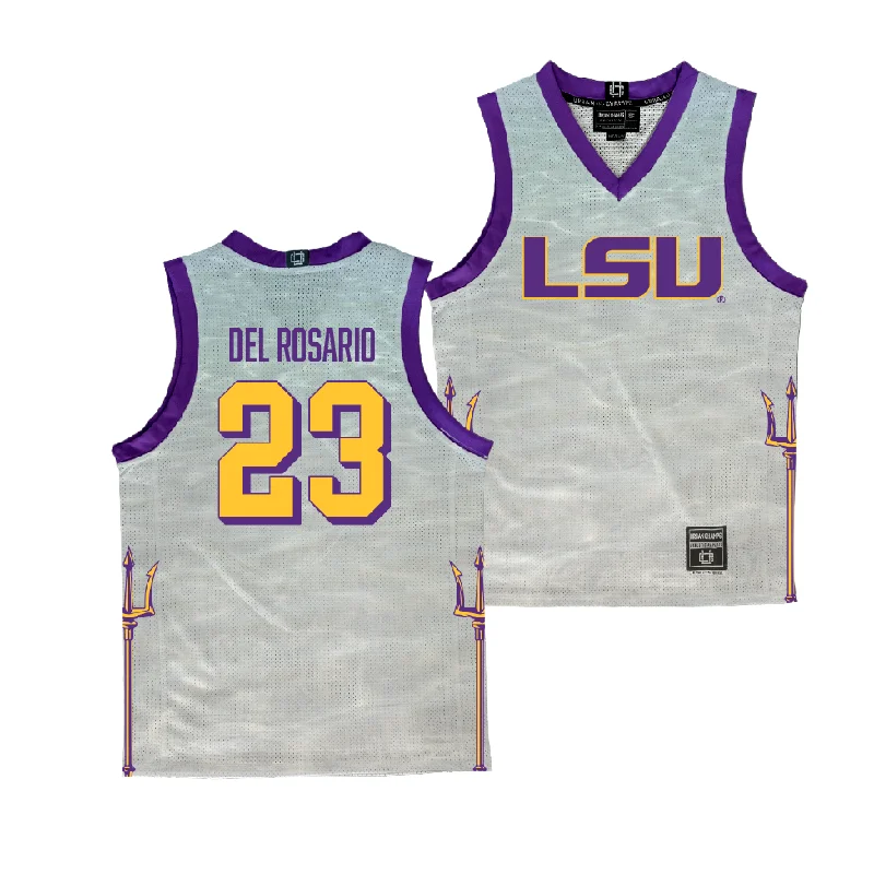 EXCLUSIVE: LSU Bahamas Women's Basketball Jersey  - Aalyah Del Rosario Polo Neck Jersey Top