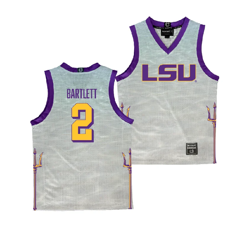 EXCLUSIVE: LSU Bahamas Women's Basketball Purple Jersey - Amani Bartlett Geometric Jersey Top