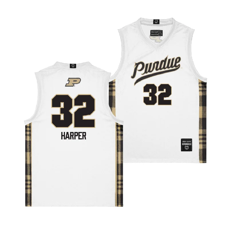 EXCLUSIVE: Purdue Winter Edition Basketball Jersey - Alaina Harper | #32 Ruby Red Jersey Shirt