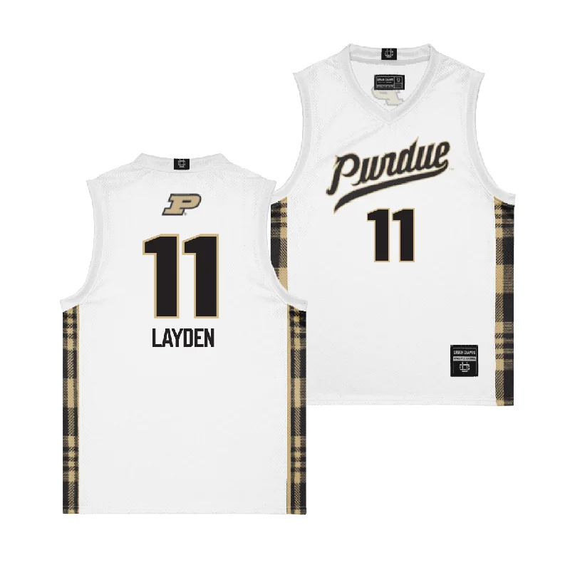 EXCLUSIVE: Purdue Winter Edition Basketball Jersey - McKenna Layden | #11 Long Sleeve Jersey Tee