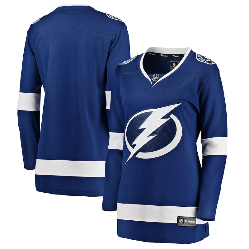 Fanatics Breakaway Womens Home Jersey - Tampa Bay Lightning Textured Jersey Blouse