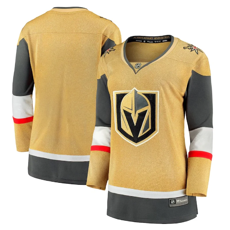 Fanatics Breakaway Womens Home Jersey - Vegas Golden Knights Elegant Jersey Shirt